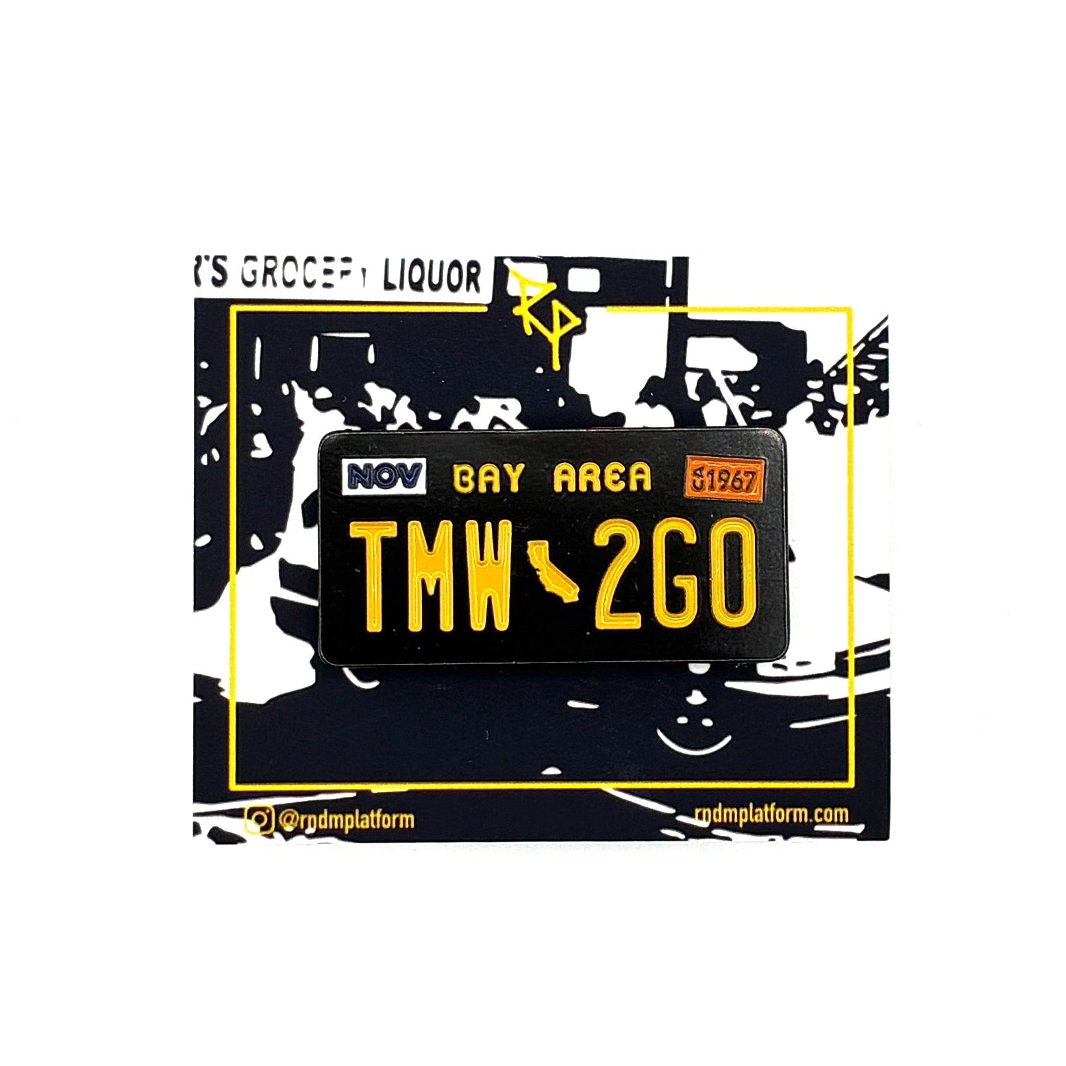TMW2GO License Plate