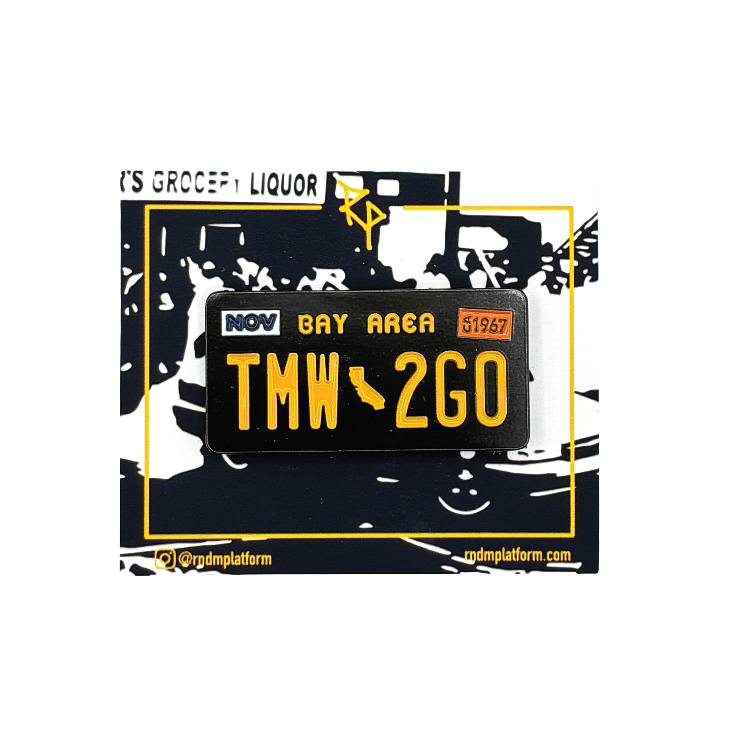 TMW2GO License Plate