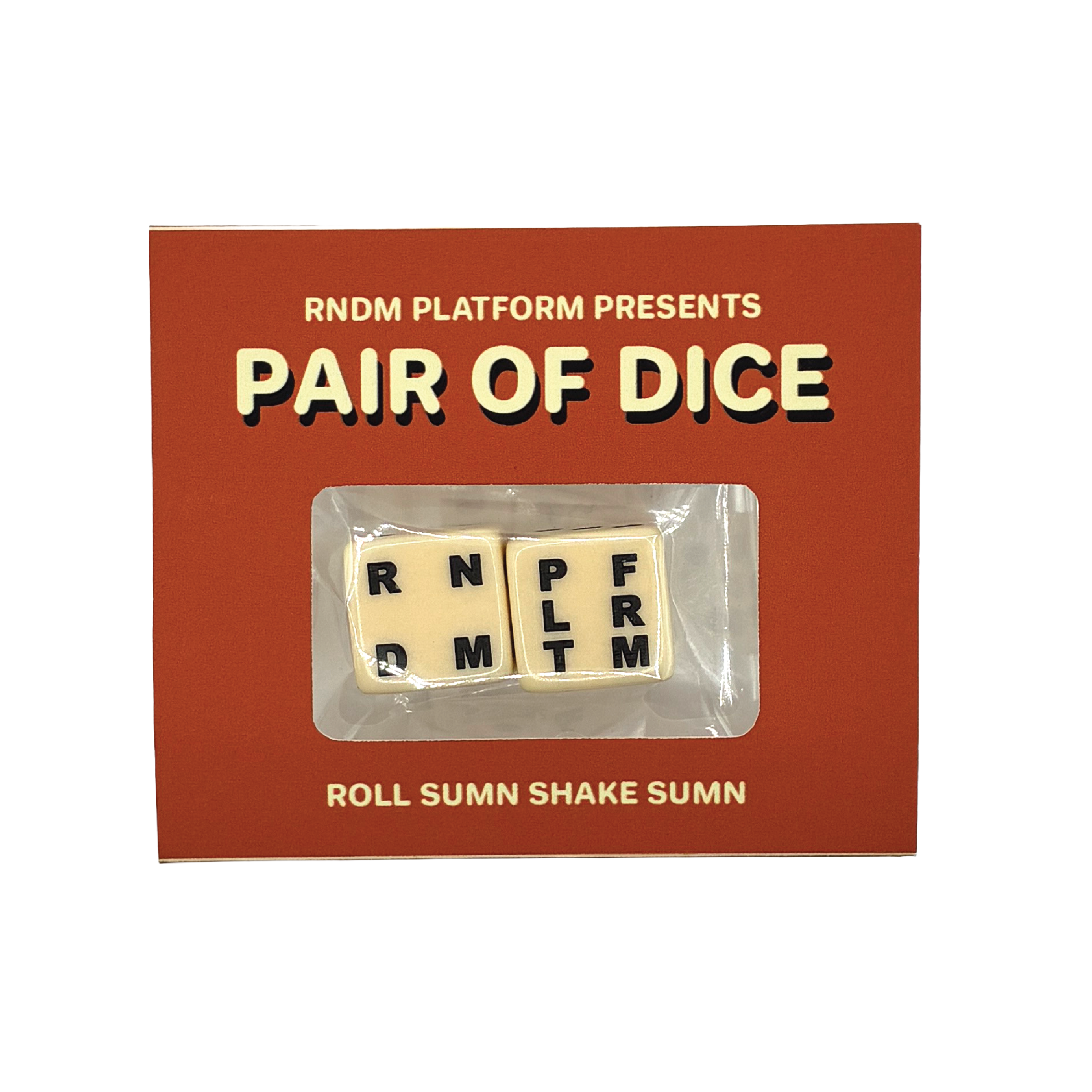 RNDM Pair of Dice