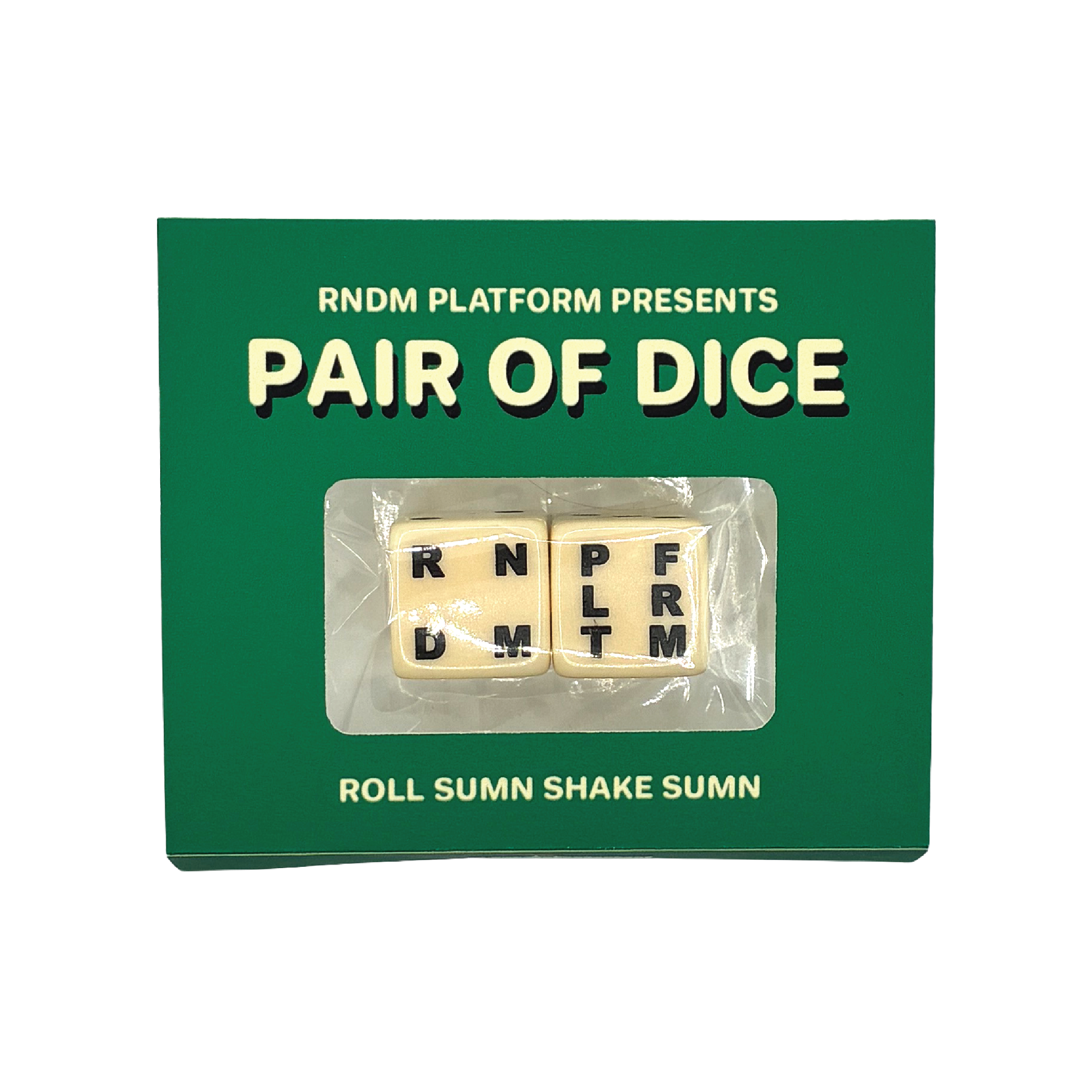 RNDM Pair of Dice